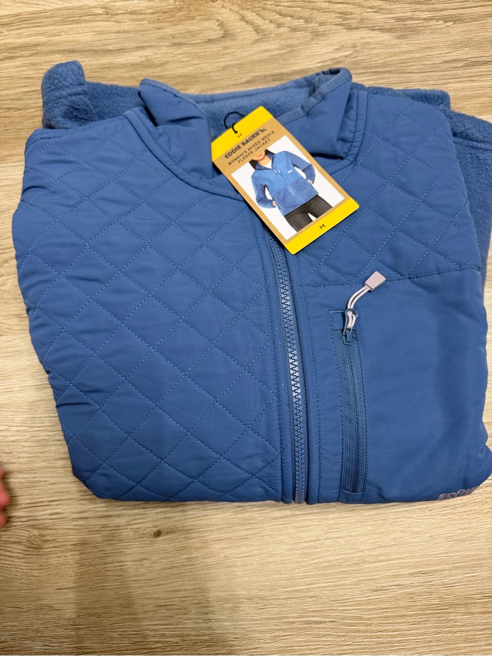 Eddie Bauer Women’s Quilted Blue Jacket